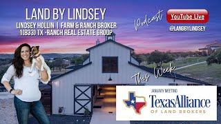 Exclusive Insights from Texas Land Commissioner Dawn Buckingham at Land By Lindsey [upl. by Dihahs91]