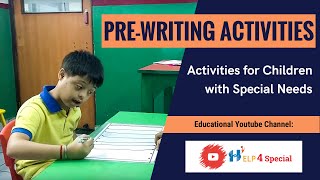 Pre Writing Activities for Children with Special needs  Help 4 Special [upl. by Indira]