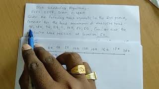 Disk Scheduling Algorithms FCFS SSTF SCAN amp CSCAN [upl. by Nrublim]