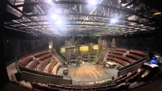 Time Lapse of Set Building for quotTranslationsquot produced by Theatre SC [upl. by Leduar407]