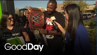 WWE Superstar Bayley™ meet and greet ahead of Friday Night SmackDown® [upl. by Augustine]