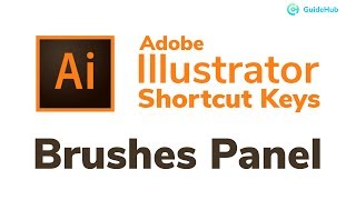 Adobe Illustrator  Brushes Panel Shortcuts  Shortcut Key and Tips [upl. by Akenihs345]