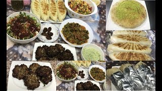 Iftari vlog chicken shawerma Arabic sweet kunafa Homemade samoon sandwich Chapli kabab [upl. by Oterol500]