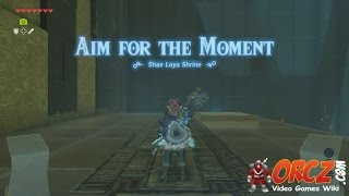 Legend of Zelda Breath of the Wild Shrine Shae Loya Aim for the Moment Trial Gameplay Walkthrough [upl. by Intruoc]