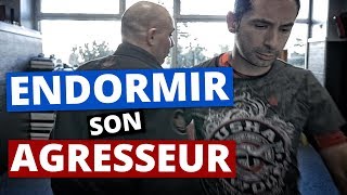 COMMENT ENDORMIR SON AGRESSEUR  SELF DEFENSE JJB LUTA LIVRE [upl. by Madonia]