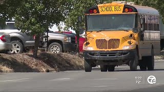 Huron Valley School District splits bus schedule to make up for driver shortage [upl. by Aitak480]