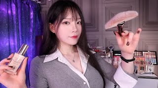 ASMRSub✔바쁜 아이돌 대기실 메이크업 1시간 숙면보장 Busy KPOP Idol make up Role Play 1hour in the Back Stage [upl. by Dowski]