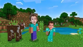 O RECOMEÇO da Aventura no MINECRAFT  O Mundo do Paulinho e Toquinho EP 01 [upl. by Yllehs]