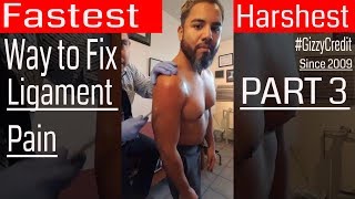 Ligament pain recovery with Chiropractor Dr Alex Hernandez using strange technique Part 3 [upl. by Aeli]