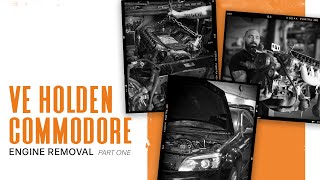 Engine Removal of Holden Commodore VE [upl. by Lamok]