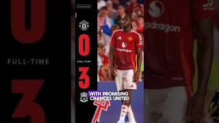 Manchester United vs Liverpool 2024 preseason match manchesterunited liverpool manunitednews [upl. by Esenwahs]