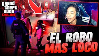 HICIMOS EL ROBO MAS LOCO Y PELIGROSO DE GTA 5 ROLEPLAY DOMINICANO [upl. by Nalad]