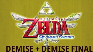 Demise Phase 1  Phase 2  The Legend of Zelda Skyward Sword OST [upl. by Aicetal]