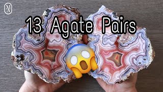 13 amazing pairs of unique agates from Mexico that you wouldn´t believe exist [upl. by Joette268]