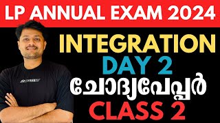 ANNUAL EXAM 2024 INTEGRATION DAY 2 CLASS 2 QUESTION PAPER [upl. by Meriel]