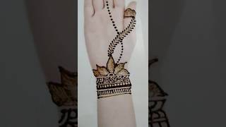 Easy mehandi designs for beginners 💕😍trending youtube youtubeshorts shortviralvideo viralshort [upl. by Ienttirb576]