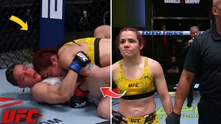 Piera Rodriguez blasts ‘coward’ Ariane Carnelossi after UFC Vegas 92 headbutt disqualification loss [upl. by Cassilda]