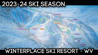 Skiing at Winterplace Ski Resort  Ghent West Virginia  12302023 [upl. by Uhn244]