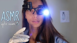 ASMR Eye Exam 👓 Optometrist Medical Roleplay [upl. by Maxentia]