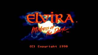 Elvira Mistress of the Dark Amiga  BGM 04 Garden [upl. by Monteria]