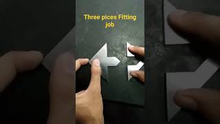 Three Pieces fitting job Practical fitter practical [upl. by Kronick]