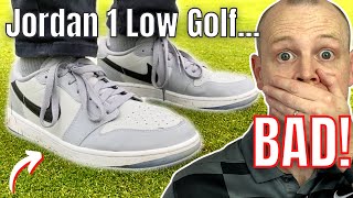 Jordan 1 Low Golf Shoes ARE BADand I LOVE THEM [upl. by Yelssew]