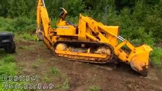 John Deere 450 Crawler Loader  Backhoe Review [upl. by Saduj]