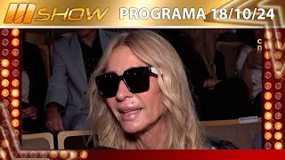 MSHOW  Programa del 181024  CRIS MORENA HABLÓ A CORAZÓN ABIERTO SOBRE SU ADMIRACIÓN A LA CHIQUI [upl. by Retla]