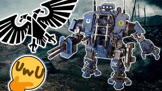 Invictor Tactical Warsuit  UNBOXING JOYTOY WARHAMMER 40K RESEÑA REVIEW [upl. by Ellehcirt935]