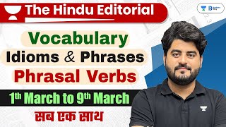 1  9 March  Weekly Hindu Analysis  Hindu Editorial  Editorial by Vishal sir  Bank  SSC  UPSC [upl. by Mighell955]