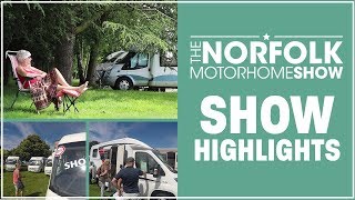 The Norfolk Motorhome Show Highlights Motorhome Conversion Campervan Fifth Wheel amp RV Show [upl. by Irra]