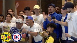 SERENATA de FINAL  América vs Cruz Azul Cl24 [upl. by Noyahs345]