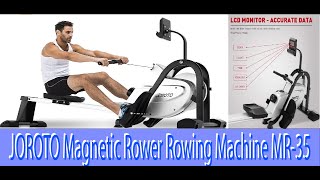 JOROTO Magnetic Rower Rowing Machine review  Product Review Camp [upl. by Nancee715]