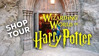 HARRY POTTER SHOP TOUR Filchs Emporium  WIZARDING WORLD UNIVERSAL ORLANDO [upl. by Bryn]