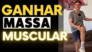 Treino de pernas e glúteos para ganhar massa muscular  EM CASA  Henrich Lima [upl. by Mccafferty]