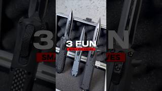 3 Fun Small OTF Knives [upl. by Nallad148]