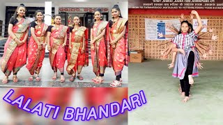 Lallati BhandariA Marathi song Kvs [upl. by Nnylcaj]