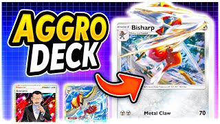 Wait Bisharp Aggro Deck is ACTUALLY GOOD  Pokemon TCG Pocket [upl. by Ysdnil]