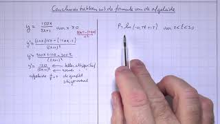 VWO6wisA11H134 Conclusies trekken uit de formule van de afgeleide [upl. by Donelson]