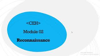 CEH  02 Reconnaissance  شرح عربي [upl. by Rastus]