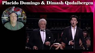 Placido Domingo amp Dimash Qudaibergen 2023  Reaction with Rollen [upl. by Linker]