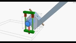 Hinge for 180degree rotation with lock [upl. by Analli]