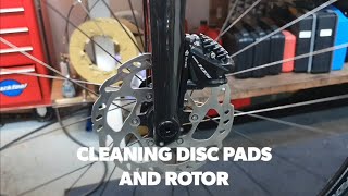 How to Clean Disc Brake Pads and Rotors  STOP BRAKE SQUEAKING [upl. by Brey]