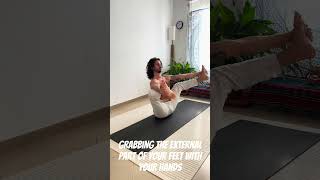 Upavistha konasana B yoga yogaforall yogaforbeginners yogamusic yogapractice yogalife asana [upl. by Aicnelev533]