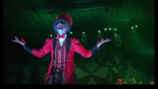 Zombie Jamboree Ringmaster’s cabaret Six Flags Great America Dan Mackey Mr Low Notes [upl. by Jacinthe]