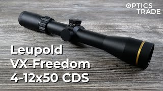 Leupold VXFreedom 412x50 CDS Rifle Scope Review  Optics Trade Review [upl. by Cand802]