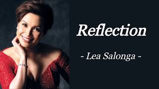 REFLECTION  LEA SALONGA  MULAN  AUDIO SONG LYRICS  ORIGINAL VERSION [upl. by Andri612]