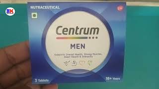 Centrum Men Tablet  Centrum Men Tablet Uses Benefits Dosage Review in Hindi [upl. by Hada397]