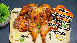 BEST SEASONING FOR ROASTED SPATCHCOCK CHICKEN  DISHESBYQ [upl. by Reynolds417]