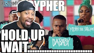 REACTION  DaBaby Megan Thee Stallion YK Osiris and Lil Moseys 2019 XXL Freshman Cypher‼ [upl. by Aynam]